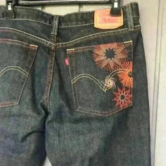 Levis 518 SuperLow Bootcut Denim Jeans Size 11 - Picture 6 of 11